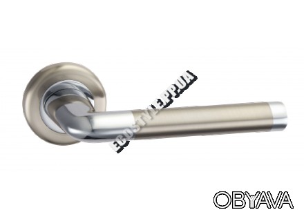 Дверная ручка на розетке MVM A-1209 SN/CP Ручка – самый значимый аксессуар, кото. . фото 1