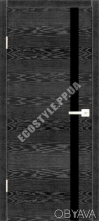 	Шпонированные двери Орлеан Дуб графіт+срібло фабрики НСД Двери изготавливаются . . фото 1