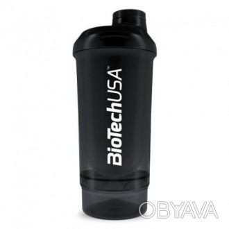 
 
 Shaker Wave+ Compact (500ml + 150ml) BioTech USA – это практичный шейкер емк. . фото 1