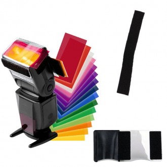 Цветные гелевые фильтры для фотовспышек предназначены для выравнивания цветовой . . фото 2