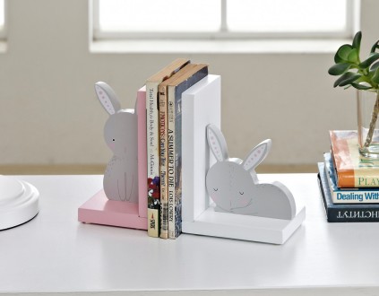 Декор для детской комнаты .Подставка для книг " Кролики "

Размер: 1. . фото 5