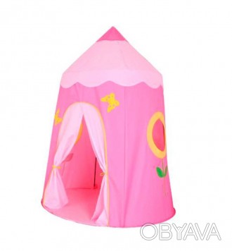 Игровая палатка шатер домик для девочки. Нежно розовая.
Привлекательная игровая . . фото 1
