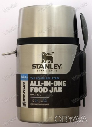 Термос для еды Stanley Adventure Vacuum Food Jar 0.53 L
Высота: 174 мм
Высота . . фото 1
