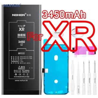 Аккумуляторная батарея NOHON для iPhone XR 3450mAh. Луцк. фото 1 Аккумуляторная батарея NOHON для iPhone XR 3450mAh. Луцк. фото 1