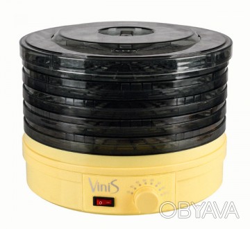 Сушилка для овощей и фруктов Vinis VFD-361B мощностью 360 Вт позволяет быстро за. . фото 1