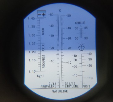 Рефрактометр для антифриза RHA - 505ATC является  прибором для быстрой проверки . . фото 5