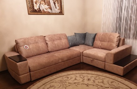 Ціна вказана за диван Шеріданс на головному фото, його розмір 3820х1890мм.

Пр. . фото 13