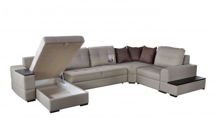 Ціна вказана за диван Шеріданс на головному фото, його розмір 3820х1890мм.

Пр. . фото 9