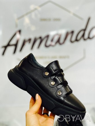 Женские стильные кожаные кроссовки Armando model- A1
Итальянская натуральная кож. . фото 1