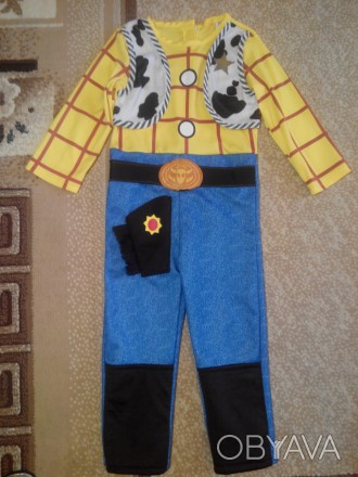 Карнавальный костюм Ковбой Шериф Вудди для мальчика 3 - 4 - 5 лет. . фото 1