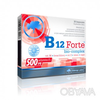 
Описание OLIMP B12 Forte bio-complex
B12 Forte Bio-Complex от Olimp предназначе. . фото 1