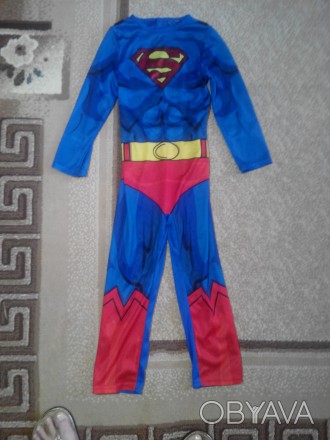 Карнавальный костюм Супермен для мальчика 4 - 5 - 6 лет. . фото 1