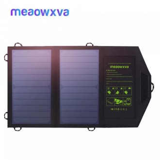 Туристическая портативная солнечная батарея MEAOWXVA 5V 10W (переносная) солнечн. Львів. фото 1 Туристическая портативная солнечная батарея MEAOWXVA 5V 10W (переносная) солнечн. Львів. фото 1