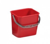 Ведро пластик красное 12л. Київ. фото 1