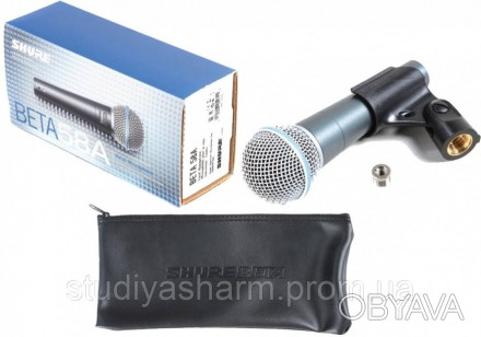  Микрофон Shure Beta 58A
Самый качественный вокальный микрофон среди доступных п. . фото 1