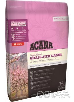 Корм Acana Grass-Fed Lamb с ограниченным числом ингредиентов содержит 50% мяса я. . фото 1