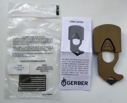 Стропорез Gerber Strap Cutter 30-001220. Версия без крепления на стропу.

- Ст. . фото 6