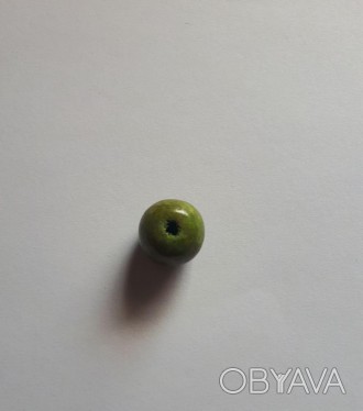 Бусы круглые деревьянные оливковые 
Диаметр 2 см
Это один из самых популярных эл. . фото 1