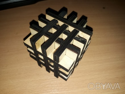 Головоломка "Куб" Это довольно интересная головоломка. Суть заключается в том, ч. . фото 1