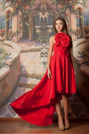Продается вечернее платье американского бренда Veneno en la piel.  Воздушная асс. . фото 3
