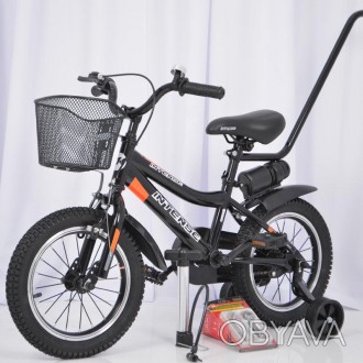 Детский двухколесный велосипед с ручкой INTENSE N-200.
Характеристики:
	родитель. . фото 1