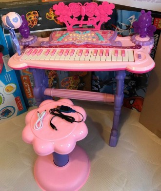 Детское пианино синтезатор 6618 :

37 клавиш,
регулятор громкости,
проигрыш . . фото 2