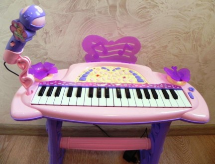 Детское пианино синтезатор 6618 :

37 клавиш,
регулятор громкости,
проигрыш . . фото 5