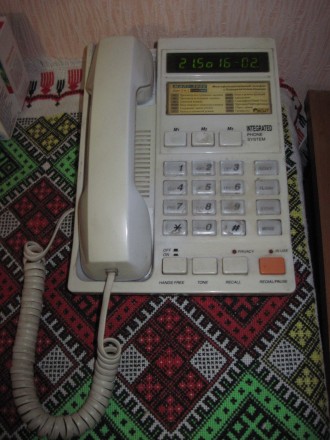 Телефон з АОН б/в в робочому стані.
Телефон може бути як будильник та голосовий. . фото 2