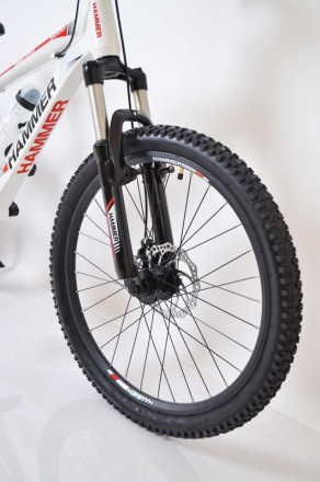 Горный спортивный подростковый велосипед S200 HAMMER бело красный 24 дюймов
 
Ст. . фото 10