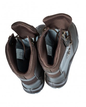 Зимние армейские ботинки коричневого цвета на шнуровке размерный ряд в ассортиме. . фото 7