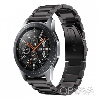 Ремешок для смарт-часов Samsung Galaxy Watch 42 мм, шириной 20 мм, черный от BeW. . фото 1
