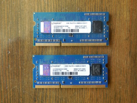 Новая оперативная память.
Kingston 2GB 1Rx8 PC3-10600S-9-10-B10 для ноутбука.
. . фото 2