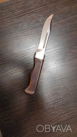 НОВЫЙ нож ( абсолютно новый, не точился! )  из нержавеющей  стали 95 Х 18. Ширин. . фото 1