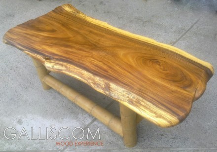 Журнальний столик та 3 пуфіка. Натуральна деревина. Кришка Манкіпод. Ножки Маска. . фото 10