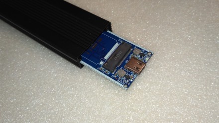 USB 3.1 (gen2) USB 3.0 (USB 3.1, gen1) внешний карман для M.2 SSD с ключом M либ. . фото 11