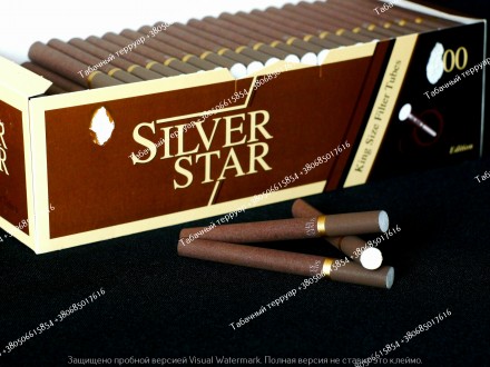 Коричневые сигаретные гильзы SILVER STAR премиум класса, вместо бумаги в которых. . фото 7