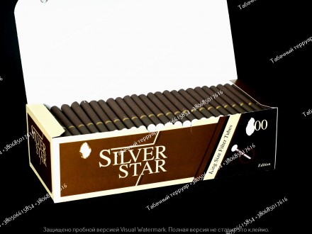 Коричневые сигаретные гильзы SILVER STAR премиум класса, вместо бумаги в которых. . фото 4