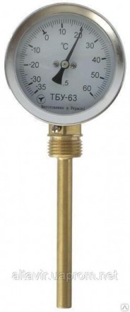 Термометры биметаллические показывающие ТБУ-63
Приборы ТБУ-63 предназначены для. . фото 3
