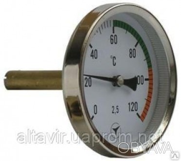 Термометры биметаллические показывающие ТБУ-63
Приборы ТБУ-63 предназначены для. . фото 1