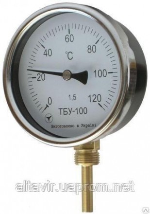 Термометры биметаллические показывающие ТБУ-63Приборы ТБУ-63 предназначены для и. . фото 3