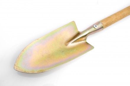 Лопатка посадочная  с удобной деревянной ручкой предназначена  для посадки  цвет. . фото 3
