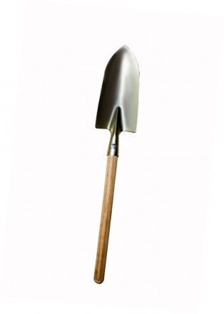 Лопатка посадочная  с удобной деревянной ручкой предназначена  для посадки  цвет. . фото 2
