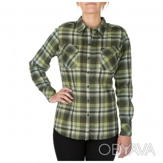 Тактическая женская рубашка "5.11 Heartbreaker Flannel Shirt" является первой же. . фото 1