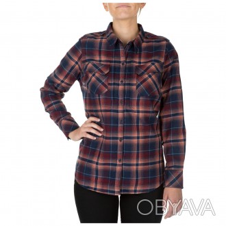 Тактическая женская рубашка "5.11 Heartbreaker Flannel Shirt" является первой же. . фото 1