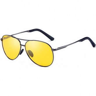 Очки водителя SunDrive 601 с желтыми линзами и поляризацией
Солнцезащитные очки. . фото 2