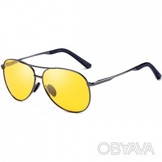 Очки водителя SunDrive 601 с желтыми линзами и поляризацией
Солнцезащитные очки. . фото 1