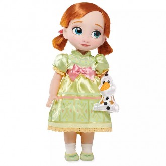 Кукла Анна из мф Холодное сердце-2.
Анна одета в изысканное нежно-зеленое атлас. . фото 2