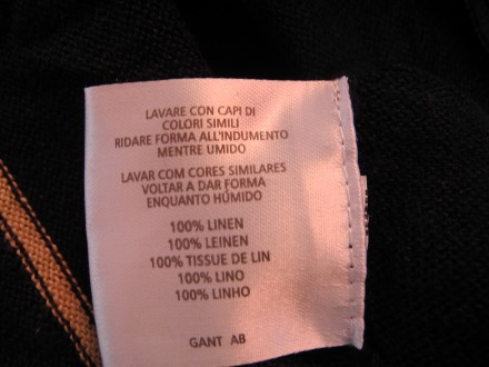 Новый мужской льняной пуловер “Gant” Размер 52 (XL)


Состав: лен. . фото 6
