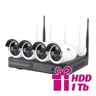 Предлагаем готовые комплекты беспроводных Wi-Fi систем видеонаблюдения от компан. . фото 3