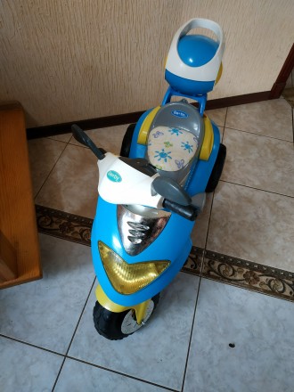 Детский мотоцикл , на возраст 3-6 лет в отличном состоянии. Максимальная нагрузк. . фото 5